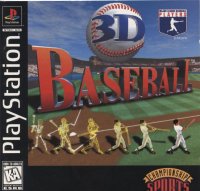 3D Baseball Playstation US box art